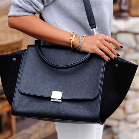 cost of celine trapeze bag|Celine shopper bag.